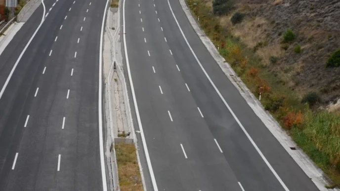 Θεσσαλονίκη: κλειστή λωρίδα λόγω έργων στο δρόμο προς αεροδρόμιο