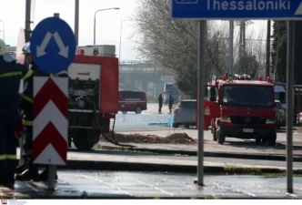 Θεσσαλονίκη: Σε εξέλιξη οι έρευνες για τη ρήξη αγωγού φυσικού αερίου στη Θέρμη