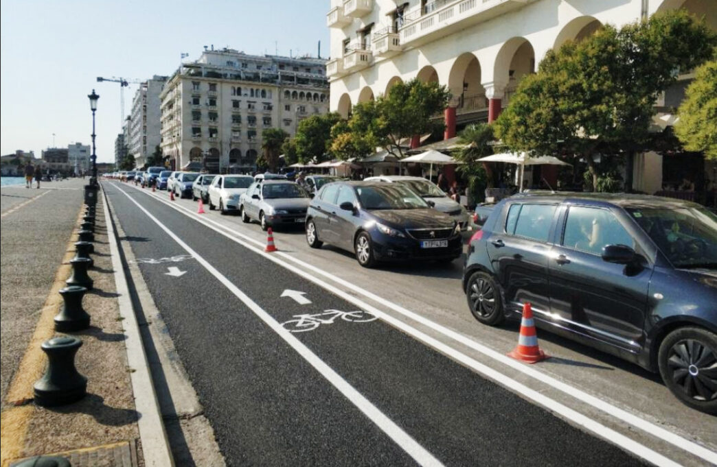 Θεσσαλονίκη: Οριστικό τέλος στον ποδηλατόδρομο της Λ. Νίκης