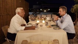 Δείπνο μεταξύ Κυριάκου Μητσοτάκη και Αντόνιο Κόστα
