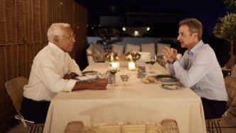 Δείπνο μεταξύ Κυριάκου Μητσοτάκη και Αντόνιο Κόστα