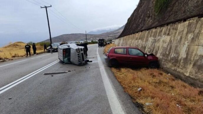 Γαλαξιδι τροχαιο ατυχημα